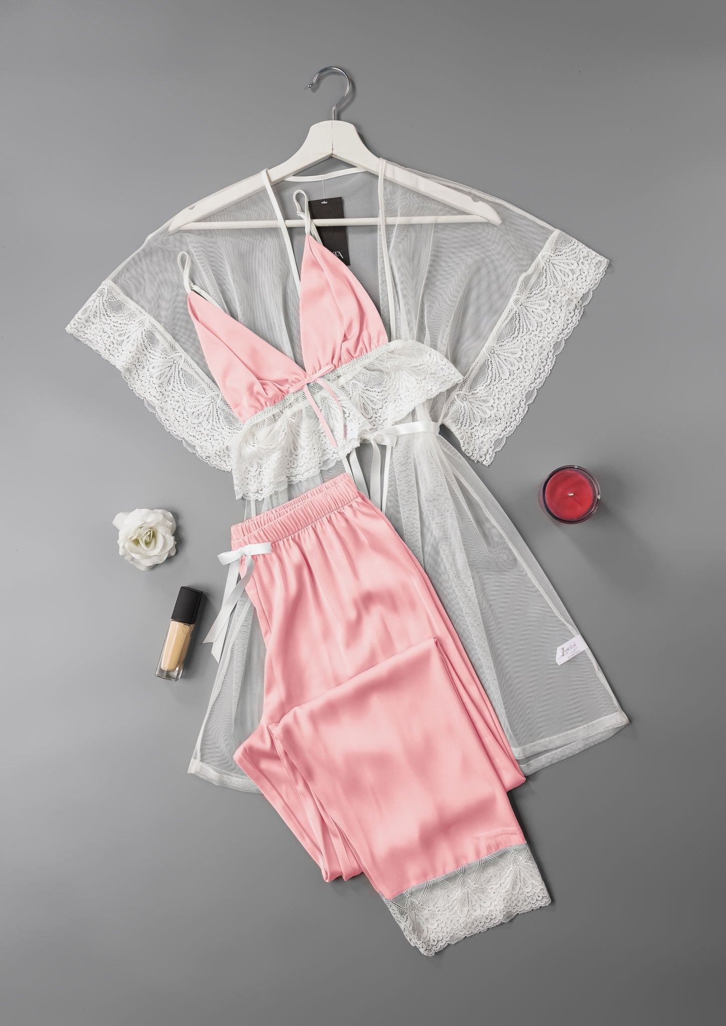 #sext babydoll# - #zorita lingerie# Satin Pajamas