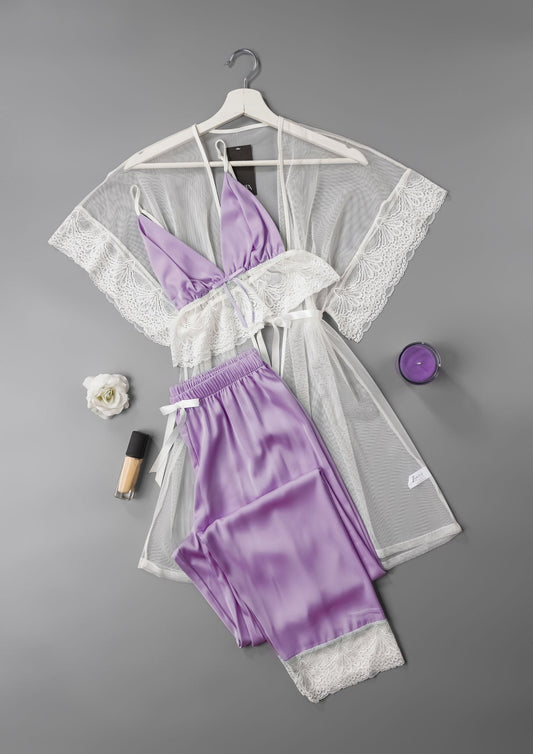 #sext babydoll# - #zorita lingerie# Satin Pajamas